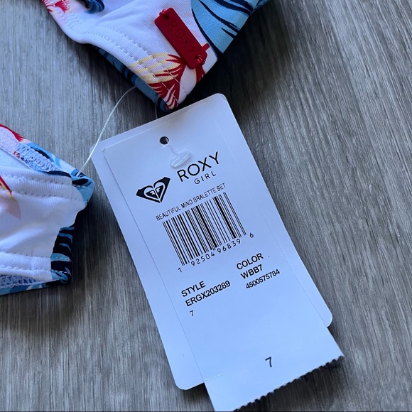 ROXY• Beautiful Mind Bralette Bikini Set - Picture 7 of 10
